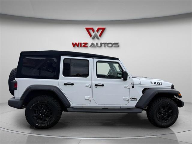 used 2021 Jeep Wrangler Unlimited car, priced at $28,833
