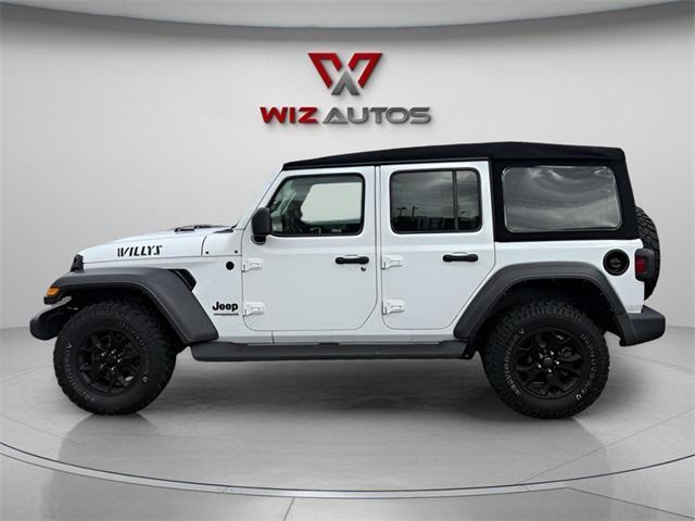 used 2021 Jeep Wrangler Unlimited car, priced at $28,833