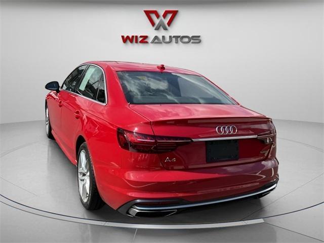 used 2020 Audi A4 car, priced at $22,645