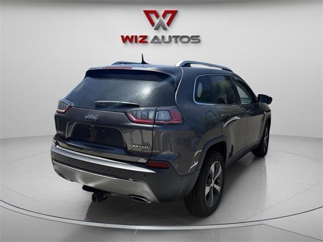 used 2021 Jeep Cherokee car, priced at $21,878