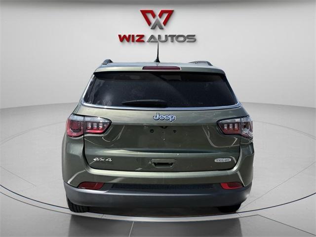 used 2020 Jeep Compass car, priced at $17,395
