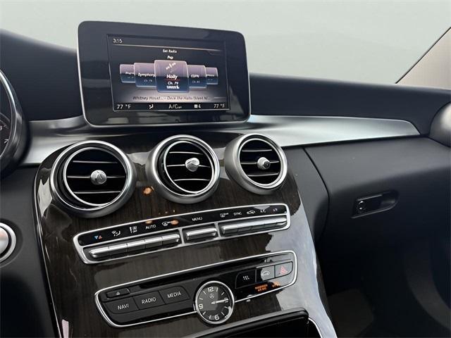 used 2017 Mercedes-Benz C-Class car, priced at $17,849