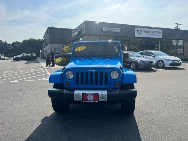 used 2011 Jeep Wrangler Unlimited car, priced at $13,946