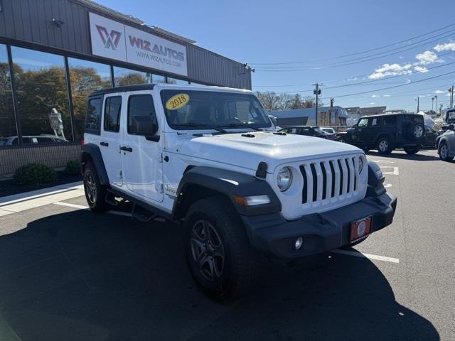 used 2018 Jeep Wrangler Unlimited car, priced at $18,295