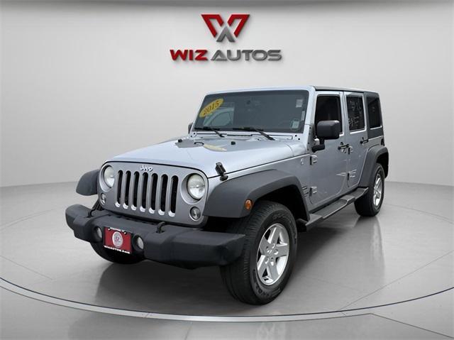used 2015 Jeep Wrangler Unlimited car, priced at $22,691