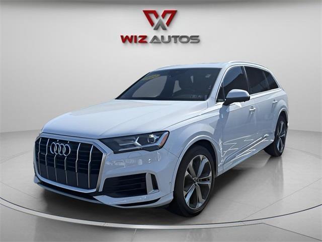 used 2021 Audi Q7 car, priced at $32,640