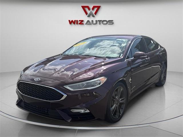 used 2017 Ford Fusion car, priced at $13,825