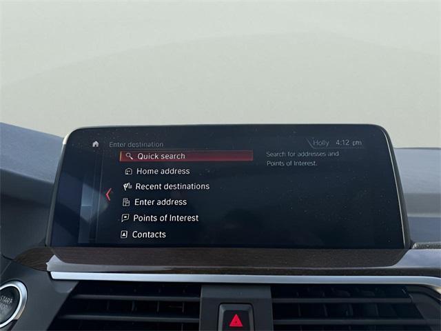 used 2019 BMW X3 car, priced at $20,878