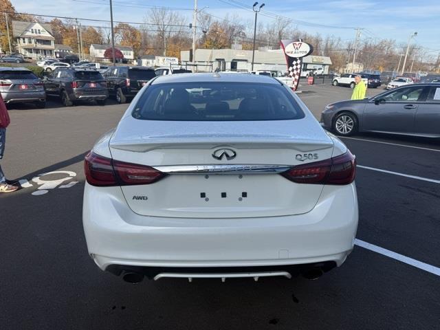 used 2018 INFINITI Q50 car, priced at $18,747