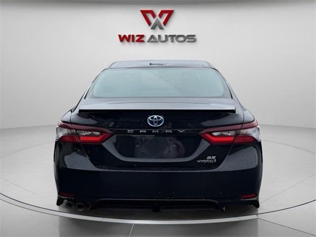 used 2021 Toyota Camry Hybrid car, priced at $24,549