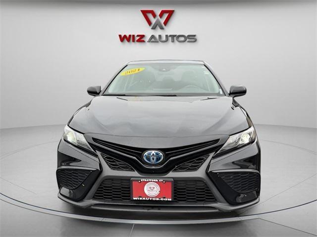 used 2021 Toyota Camry Hybrid car, priced at $24,549