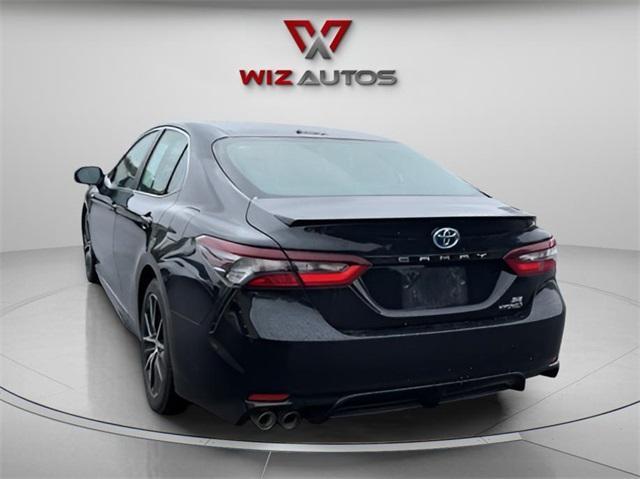 used 2021 Toyota Camry Hybrid car, priced at $24,549