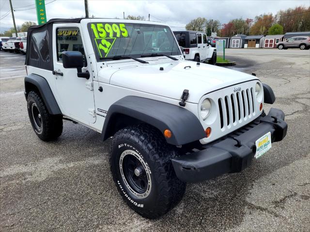 used 2012 Jeep Wrangler car, priced at $14,495