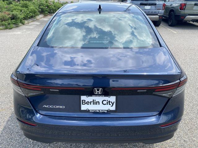 new 2025 Honda Accord car, priced at $31,710
