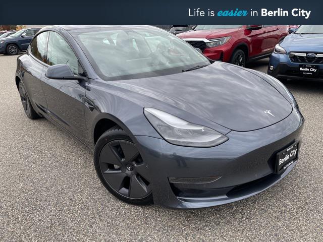 used 2022 Tesla Model 3 car, priced at $27,998
