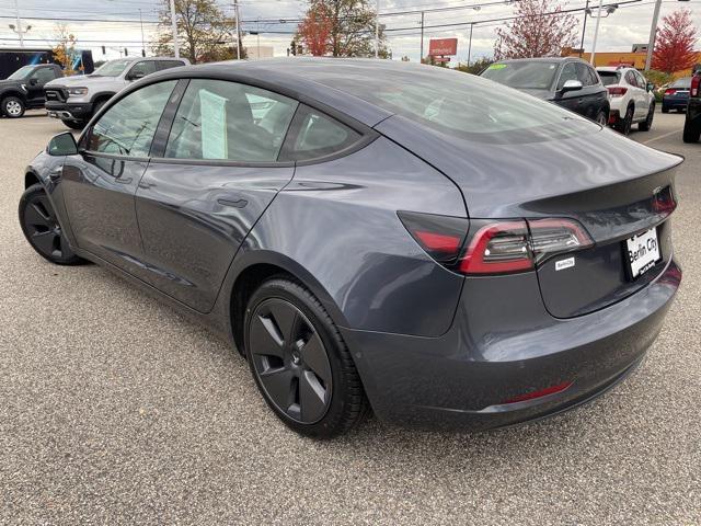 used 2022 Tesla Model 3 car, priced at $27,998