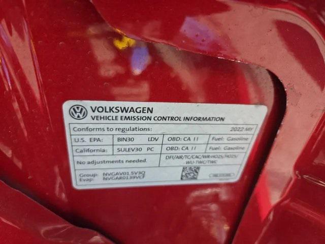 used 2022 Volkswagen Taos car, priced at $17,998