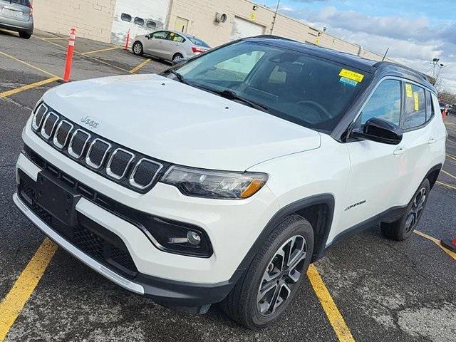 used 2022 Jeep Compass car, priced at $24,479
