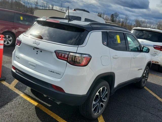 used 2022 Jeep Compass car, priced at $24,479