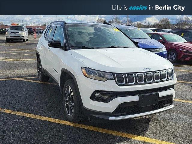 used 2022 Jeep Compass car, priced at $24,479