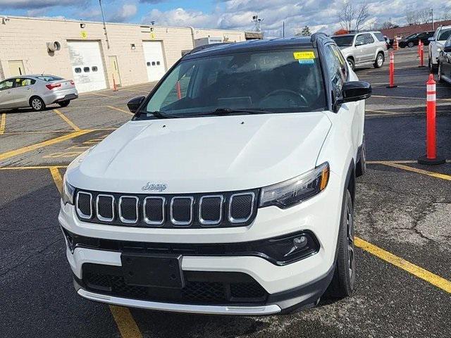 used 2022 Jeep Compass car, priced at $24,479