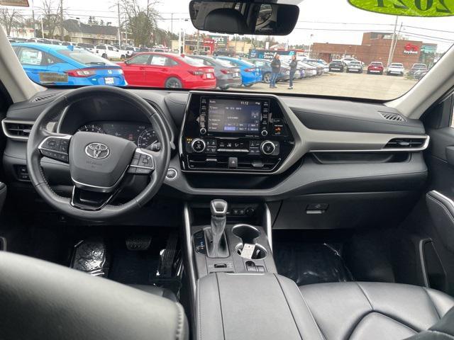 used 2021 Toyota Highlander car, priced at $29,998