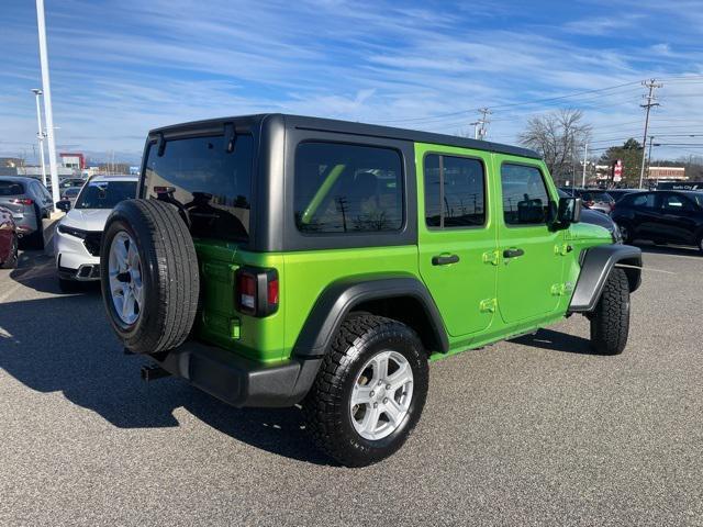 used 2018 Jeep Wrangler Unlimited car, priced at $24,513