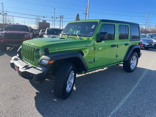 used 2018 Jeep Wrangler Unlimited car, priced at $24,513