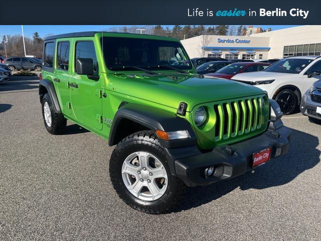 used 2018 Jeep Wrangler Unlimited car, priced at $24,513