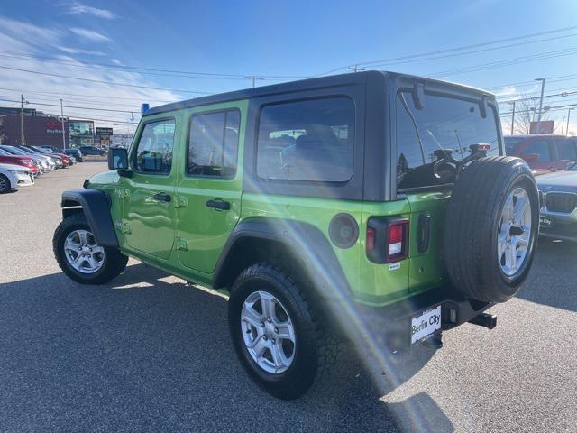 used 2018 Jeep Wrangler Unlimited car, priced at $24,513