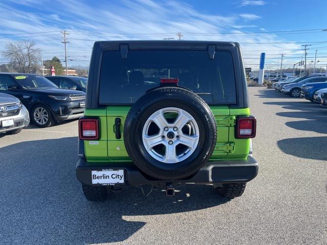 used 2018 Jeep Wrangler Unlimited car, priced at $24,513