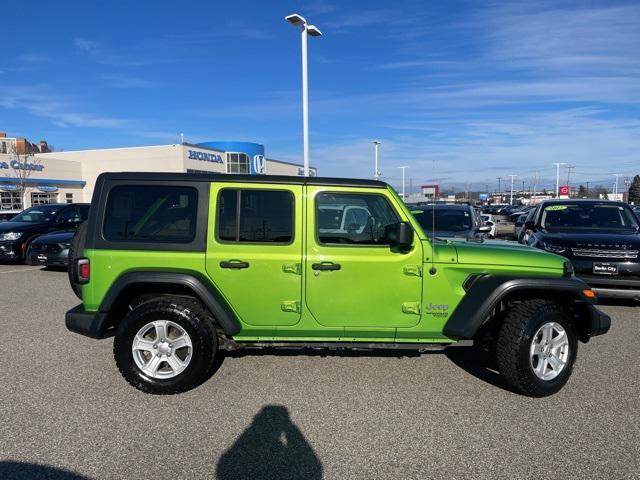 used 2018 Jeep Wrangler Unlimited car, priced at $24,513