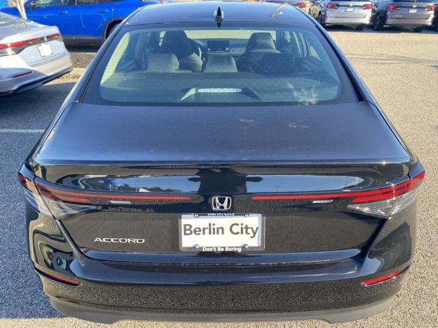 new 2025 Honda Accord car, priced at $30,710
