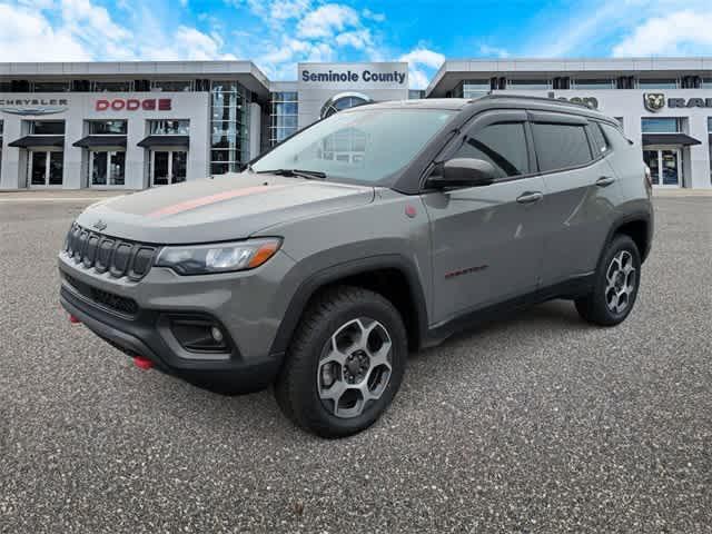 used 2022 Jeep Compass car, priced at $22,787