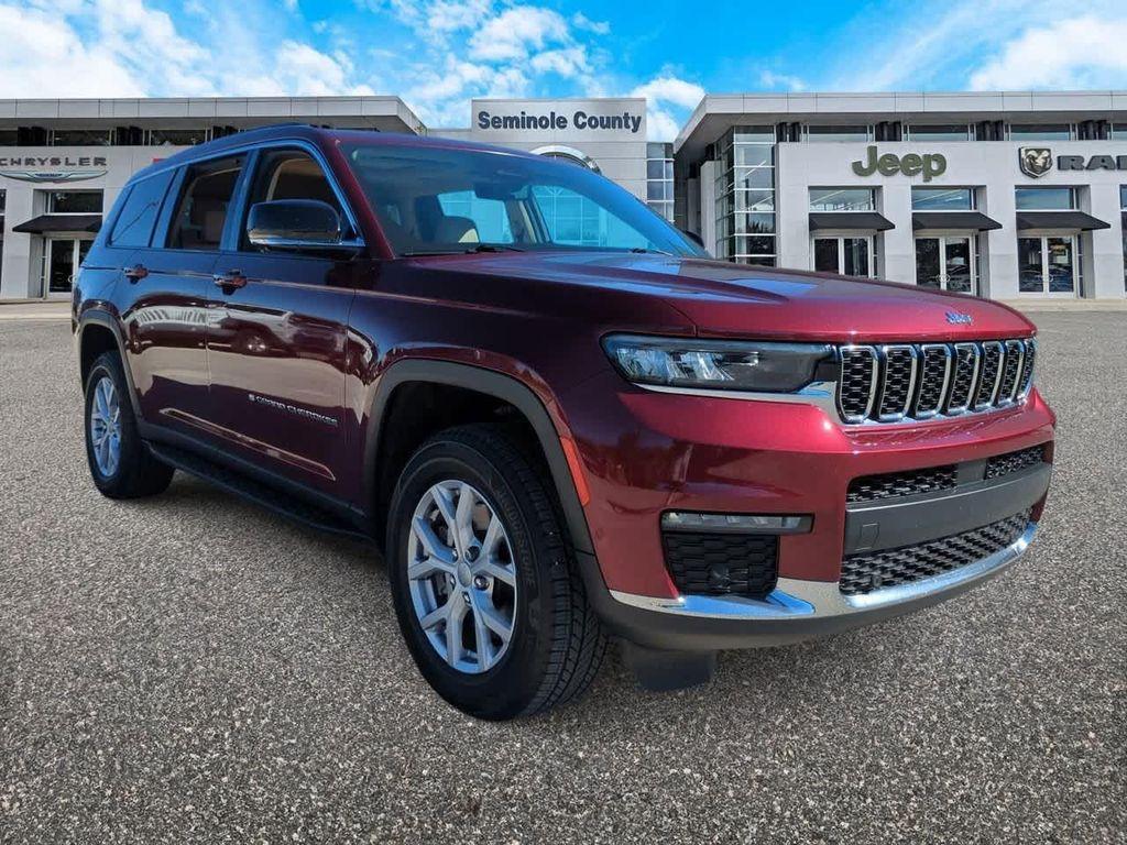 used 2022 Jeep Grand Cherokee L car, priced at $26,787