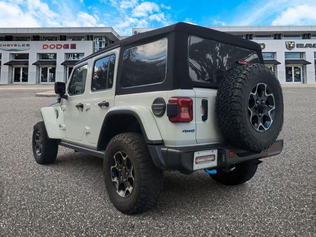 used 2022 Jeep Wrangler Unlimited 4xe car, priced at $35,786
