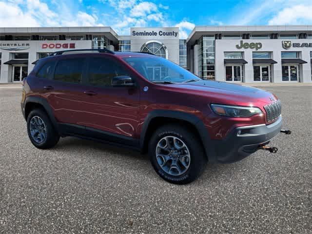 used 2022 Jeep Cherokee car, priced at $24,878