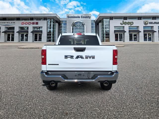 new 2025 Ram 1500 car, priced at $58,455