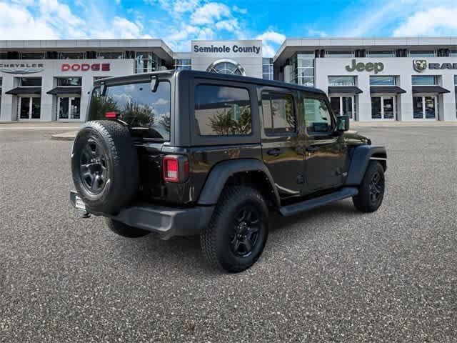 used 2021 Jeep Wrangler Unlimited car, priced at $26,998