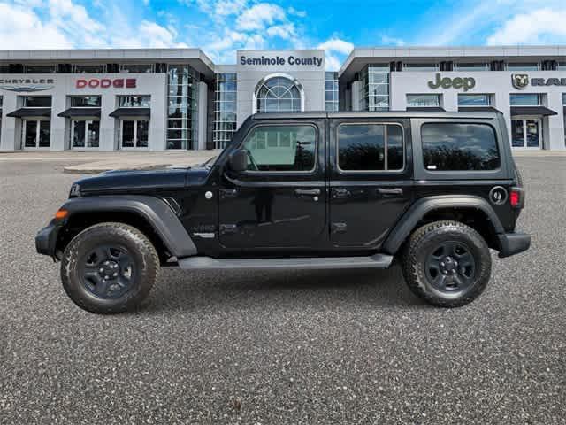 used 2021 Jeep Wrangler Unlimited car, priced at $26,998