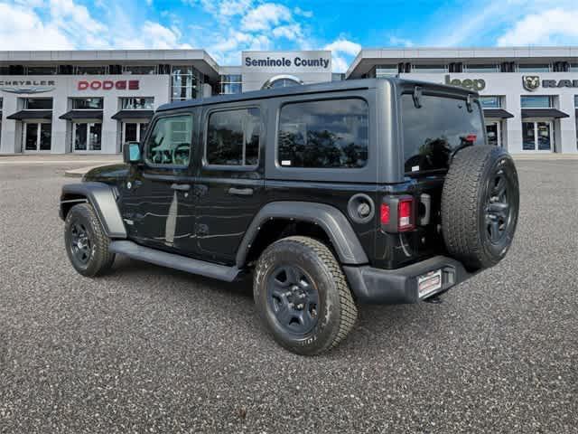 used 2021 Jeep Wrangler Unlimited car, priced at $26,998