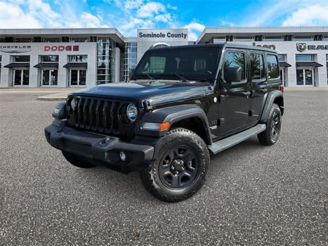 used 2021 Jeep Wrangler Unlimited car, priced at $26,998