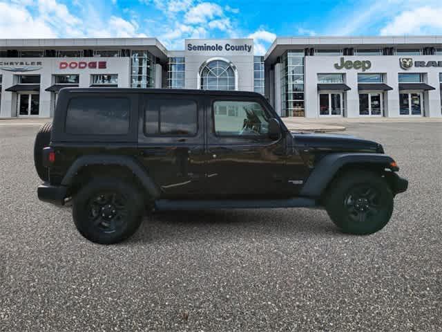 used 2021 Jeep Wrangler Unlimited car, priced at $26,998