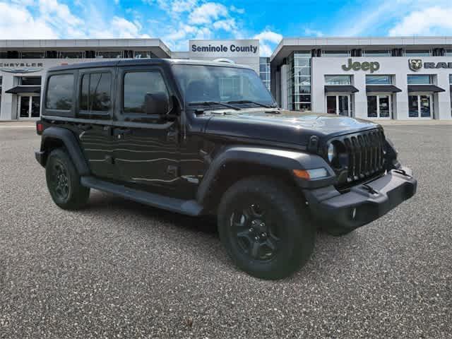 used 2021 Jeep Wrangler Unlimited car, priced at $26,998