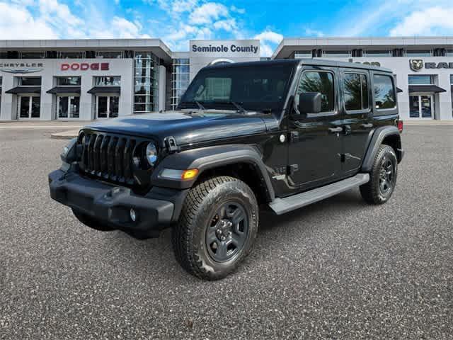 used 2021 Jeep Wrangler Unlimited car, priced at $26,998