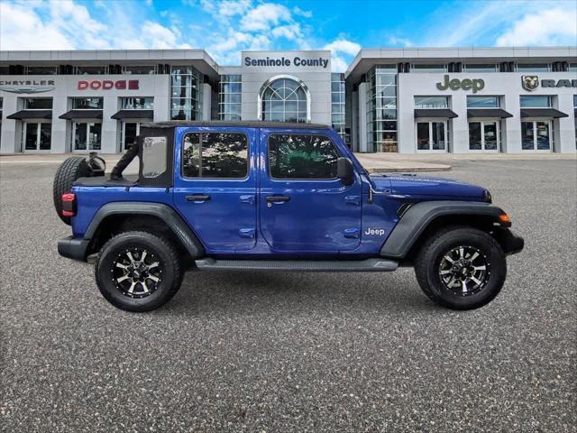used 2018 Jeep Wrangler Unlimited car, priced at $18,995