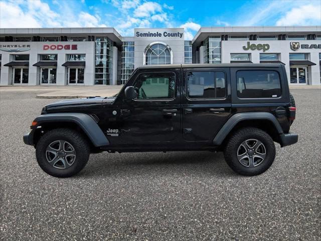used 2018 Jeep Wrangler Unlimited car, priced at $23,995