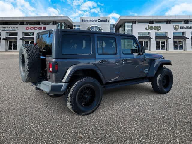 used 2021 Jeep Wrangler Unlimited car, priced at $30,998