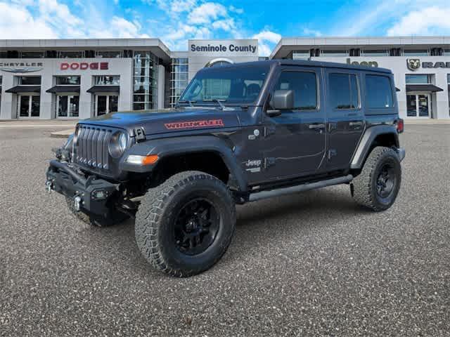 used 2021 Jeep Wrangler Unlimited car, priced at $30,998