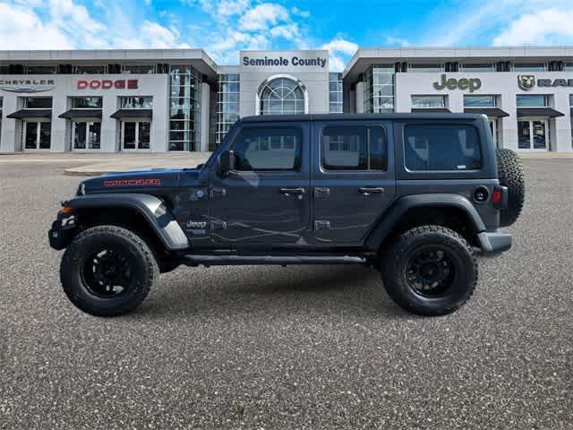 used 2021 Jeep Wrangler Unlimited car, priced at $30,998